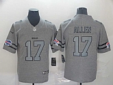 Nike Bills 17 Josh Allen 2019 Gray Gridiron Gray Vapor Untouchable Limited Jersey,baseball caps,new era cap wholesale,wholesale hats